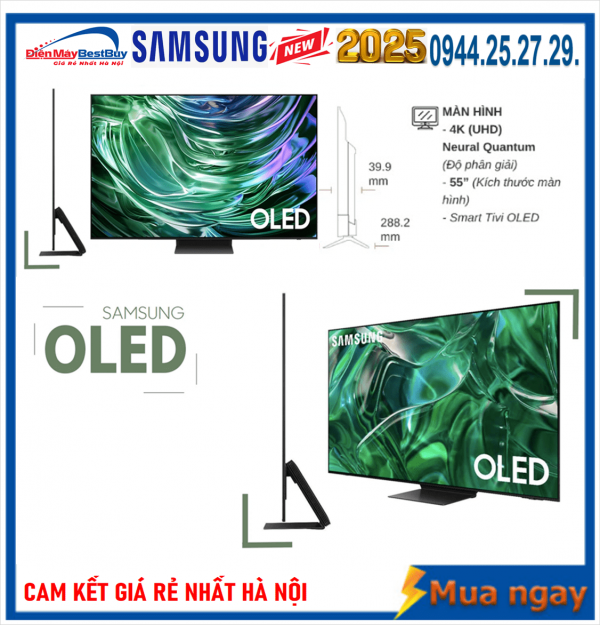 Tivi Samsung QA65S90F OLED 4K 65 inch  [2025]