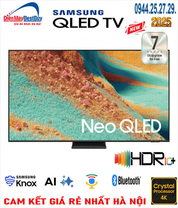 Tivi Samsung QA65QN85F Neo QLED 4K 65 Inch [2025]