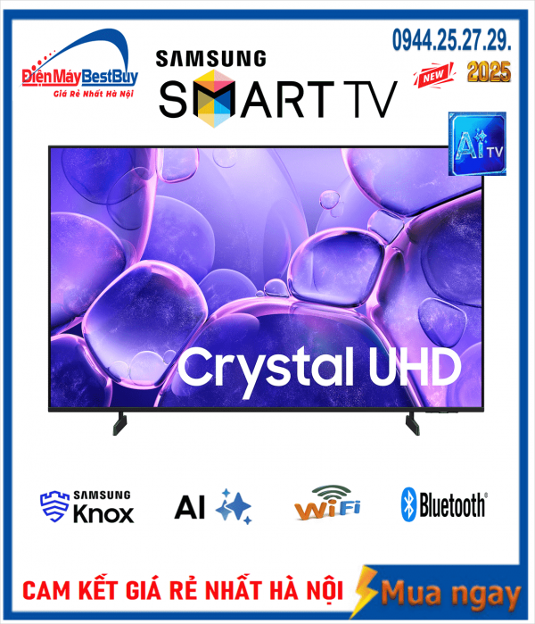 Tivi Samsung UA75U8000F UHD 4K 75 inch  [2025]