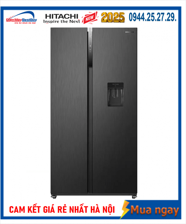 Tủ lạnh Hitachi Side by Side 525L HRSN9552DWDXVN