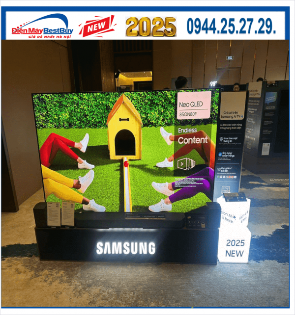 Tivi Samsung Neo QLED 4K 85 inch QA85QN80F [2025]
