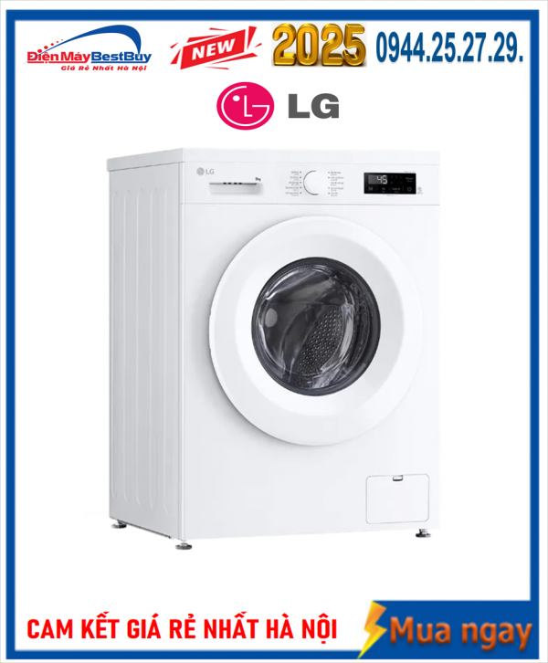 Máy giặt LG Inverter 9 kg FB1209S6W