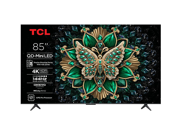 Tivi QD-Mini LED TCL 4K 85 inch 85C6K Mới 2025