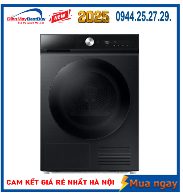 Máy sấy bơm nhiệt Samsung 10 Kg DV10BB9440GBSV Mới 2025