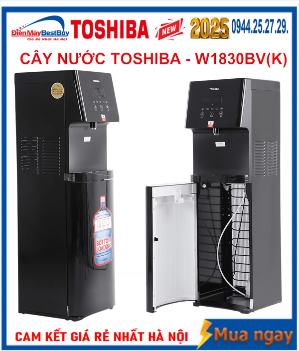 Bán Cây nước nóng lạnh Toshiba RWF-W1830BV(K) Rẻ Nhất Hà Nội