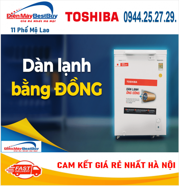 Tủ đông Toshiba Inverter 143 lít GR-RC185CM-PMV 
