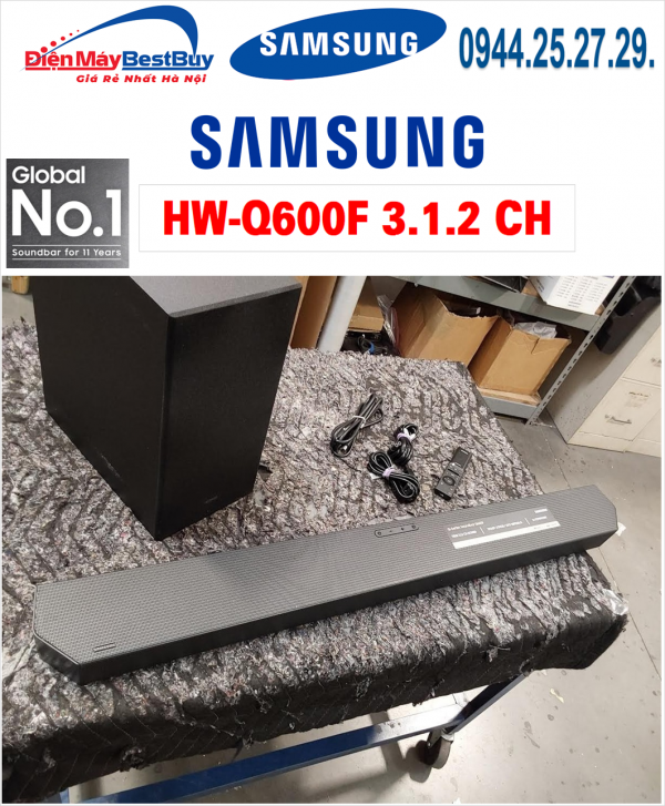 Bộ loa thanh Samsung HW-Q600F/XV 380W NEW 2025