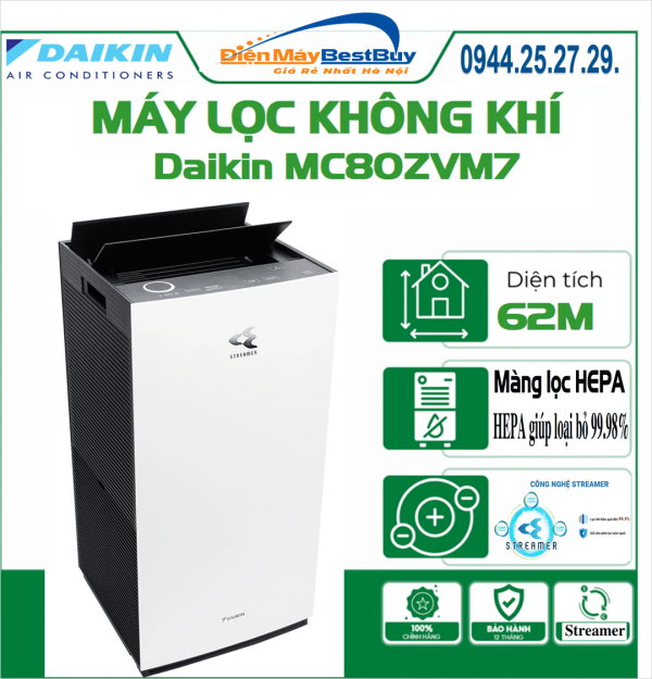Lọc không khí Daikin MC80ZVM7