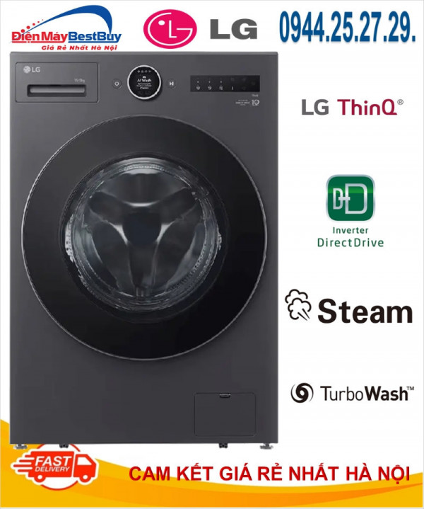 Máy giặt sấy LG F2515RNTG giặt 15kg sấy 8kg 2025