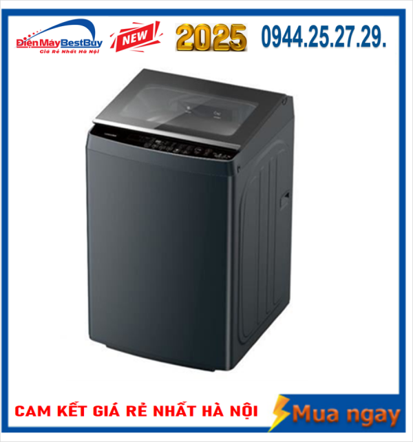 Máy giặt Toshiba AW-T08DU1600LV(MK) Inverter lồng đứng 15kg 2025
