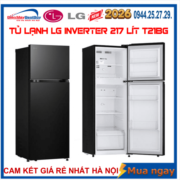 Tủ lạnh LG T21BG Inverter 217 lít