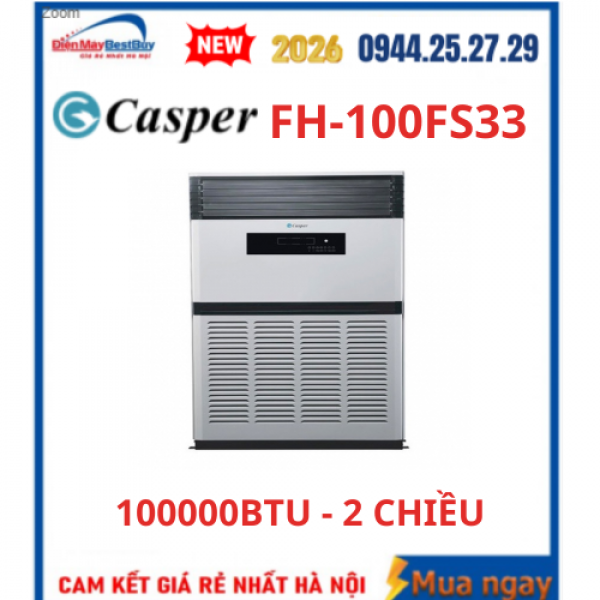 Điều hòa tủ đứng Casper FH-100FS33 2 chiều  100000BTU 