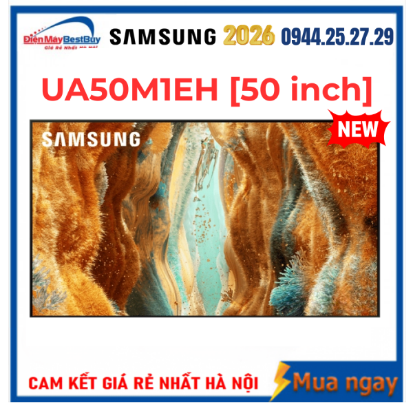 Smart Tivi Samsung MiniLED 4K 50 inch UA50M1EH Mới 2026