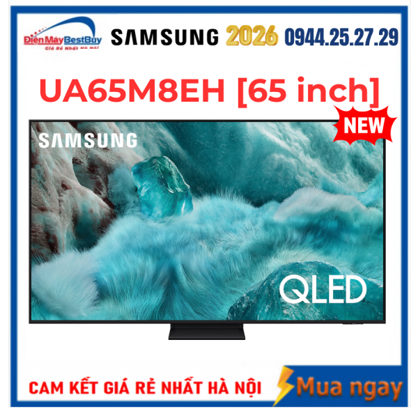 Smart Tivi Samsung MiniLED 4K 65 inch UA65M8EH Mới 2026