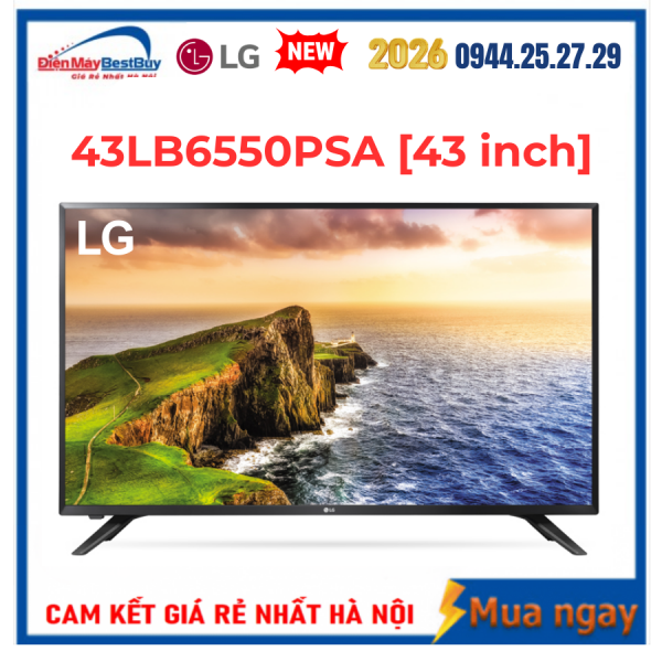 Smart Tivi LG 43 inch 43LB6550PSA Mới 2026