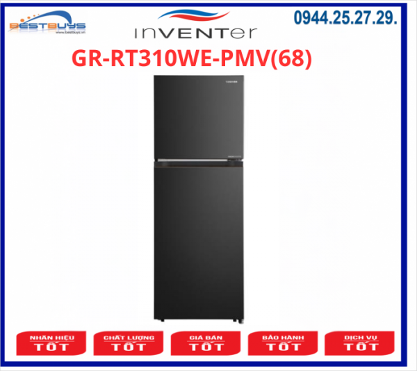 Tủ lạnh Toshiba GR-RT310WE-PMV(68) Inverter 240 lít 