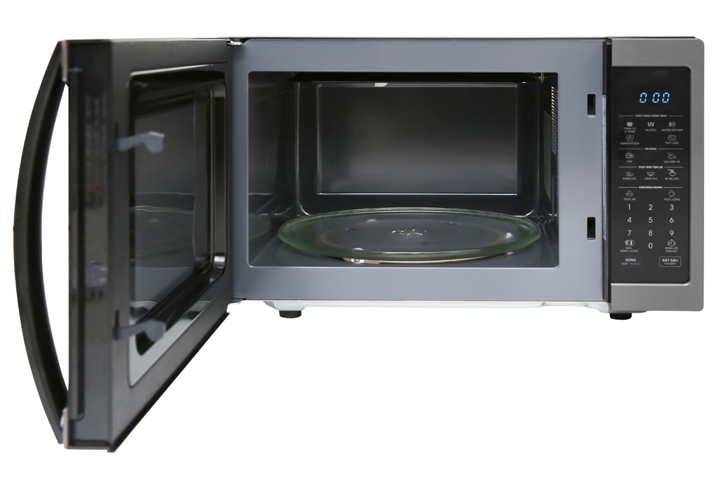 Lò vi sóng điện tử có nướng 28L Sharp R-G728XVN-BST Mới 2020