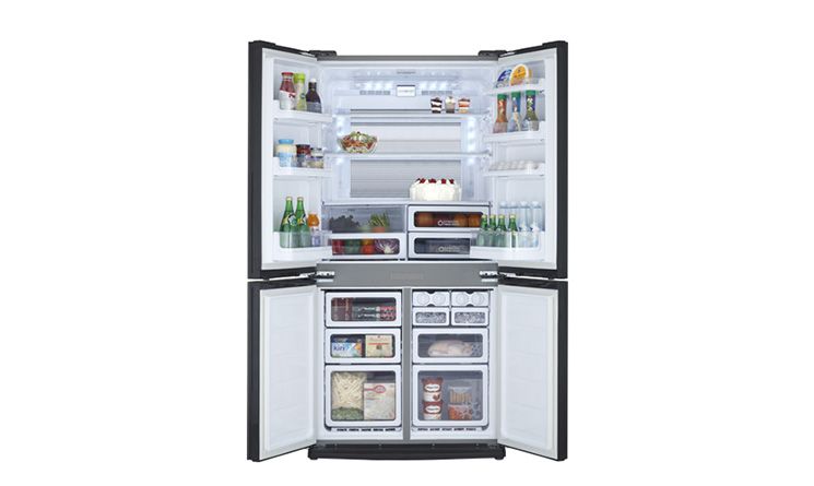 Tủ lạnh 4 cánh Sharp SJ-FX631V-SL 626 Lít, J-Tech Inverter  Mới 2021