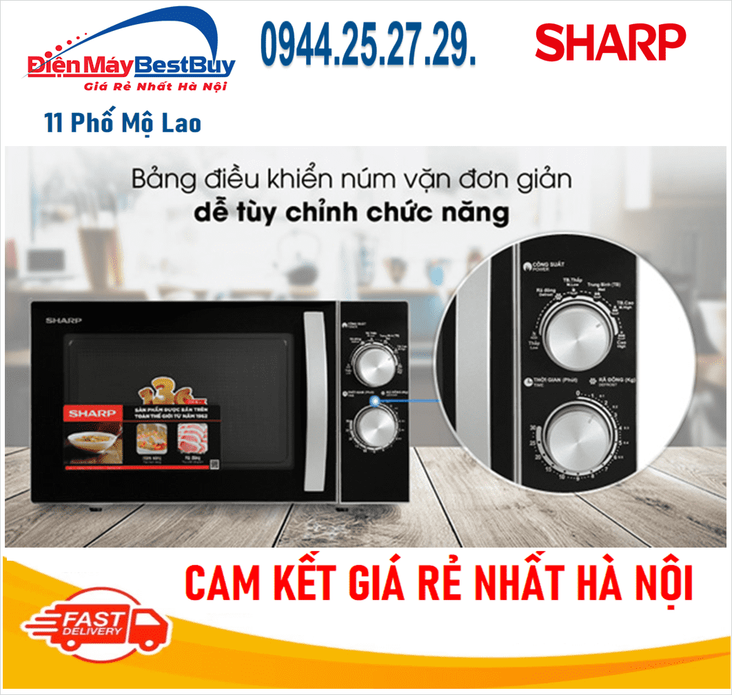 Lò vi sóng Sharp 23 lít R31A2VN-S