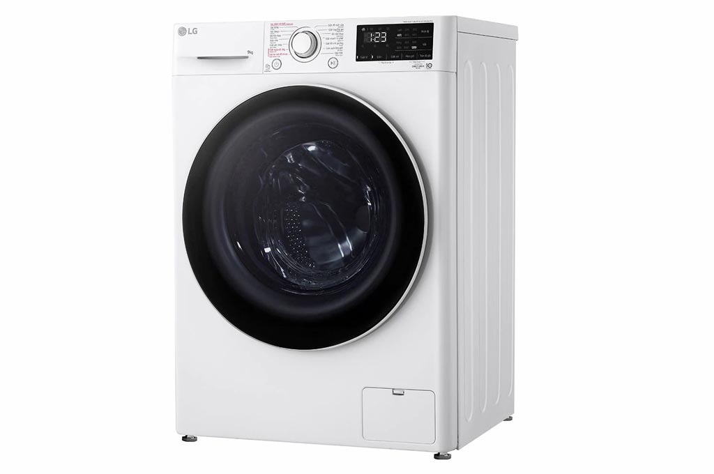Máy giặt lồng ngang LG AI DD™ Inverter 9kg màu trắng FV1209S5W