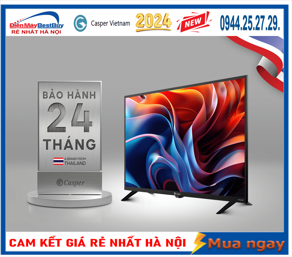 Tivi Casper Full HD 43 inch E43FAC110 Mới 2025