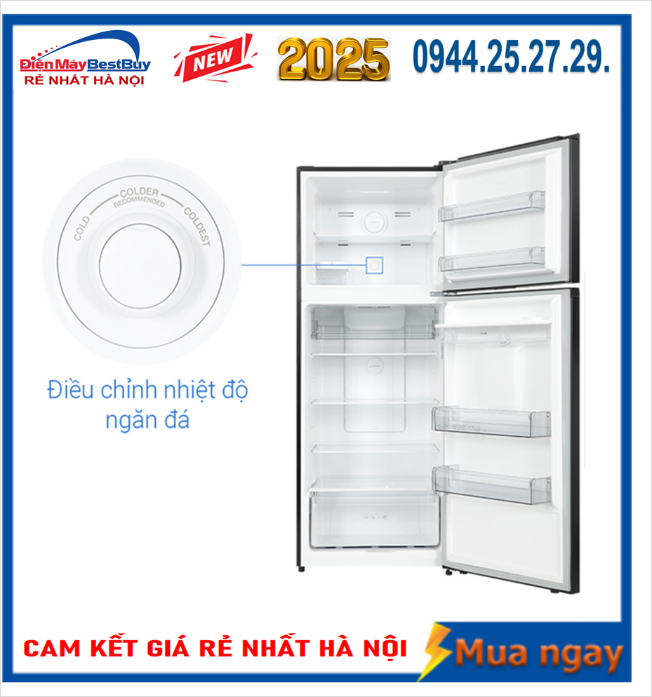Tủ lạnh Sharp Inverter 417 lít SJ-X417WD-DG NEW 2025