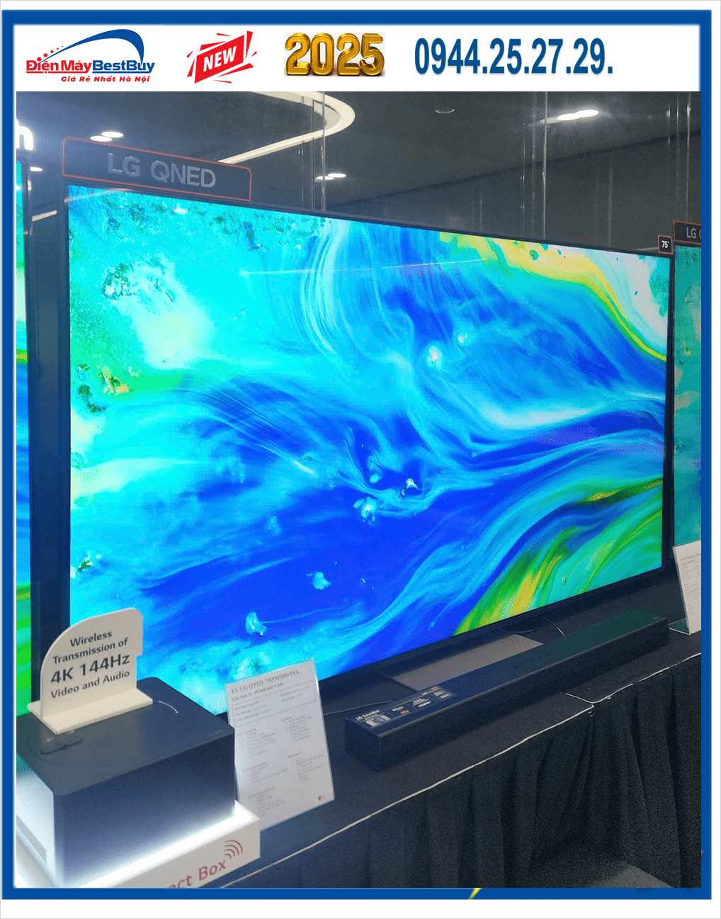 Smart Tivi NanoCell LG 4K 65 inch 65NANO80ASA ThinQ AI [2025]