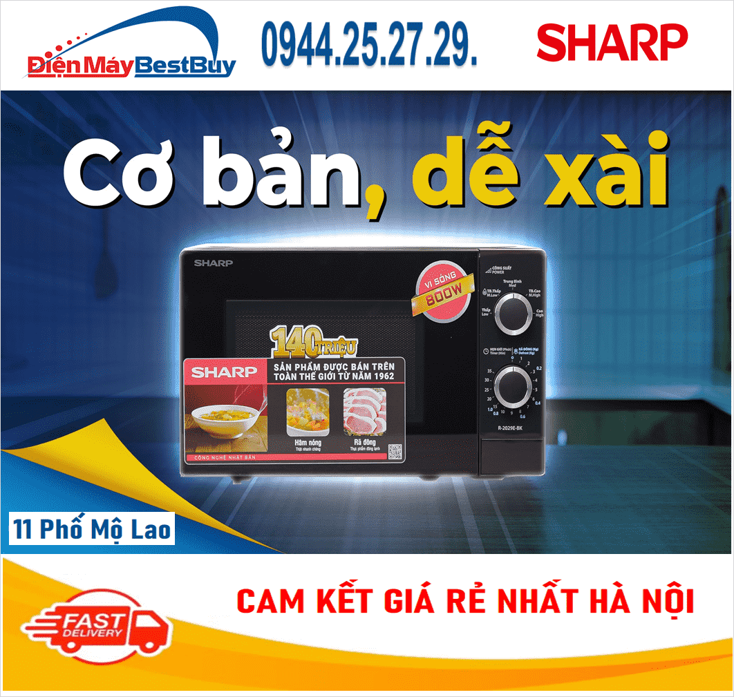 Lò vi sóng Sharp R-2030E - CH ( 20 lít) 