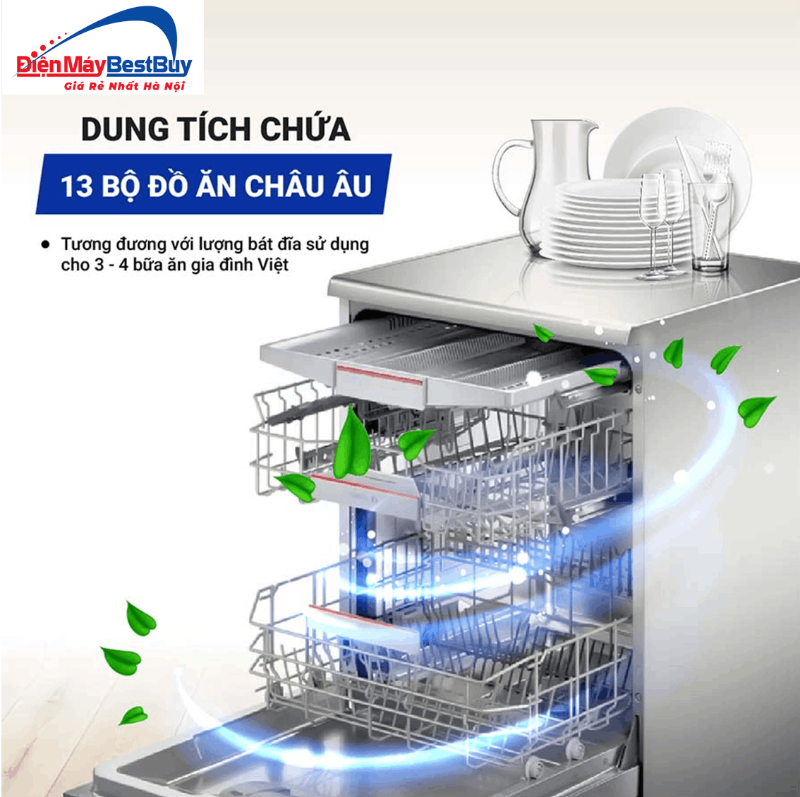 Máy Rửa Bát Độc Lập BOSCH SMS8ZDI86M Serie 8