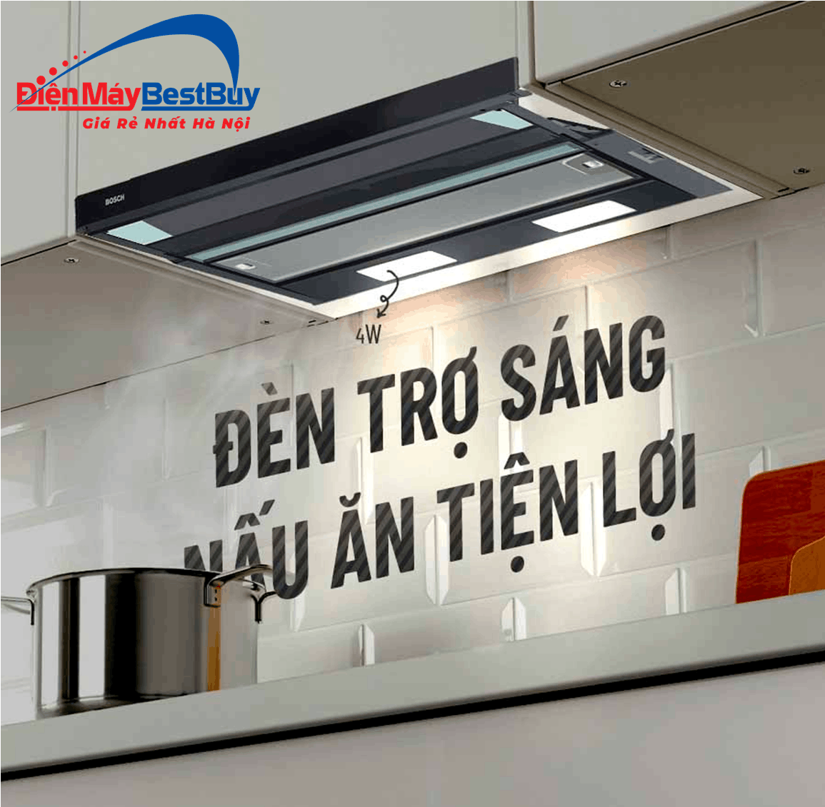 Máy Hút Mùi BOSCH 60cm DFT63CA61B Serie 2