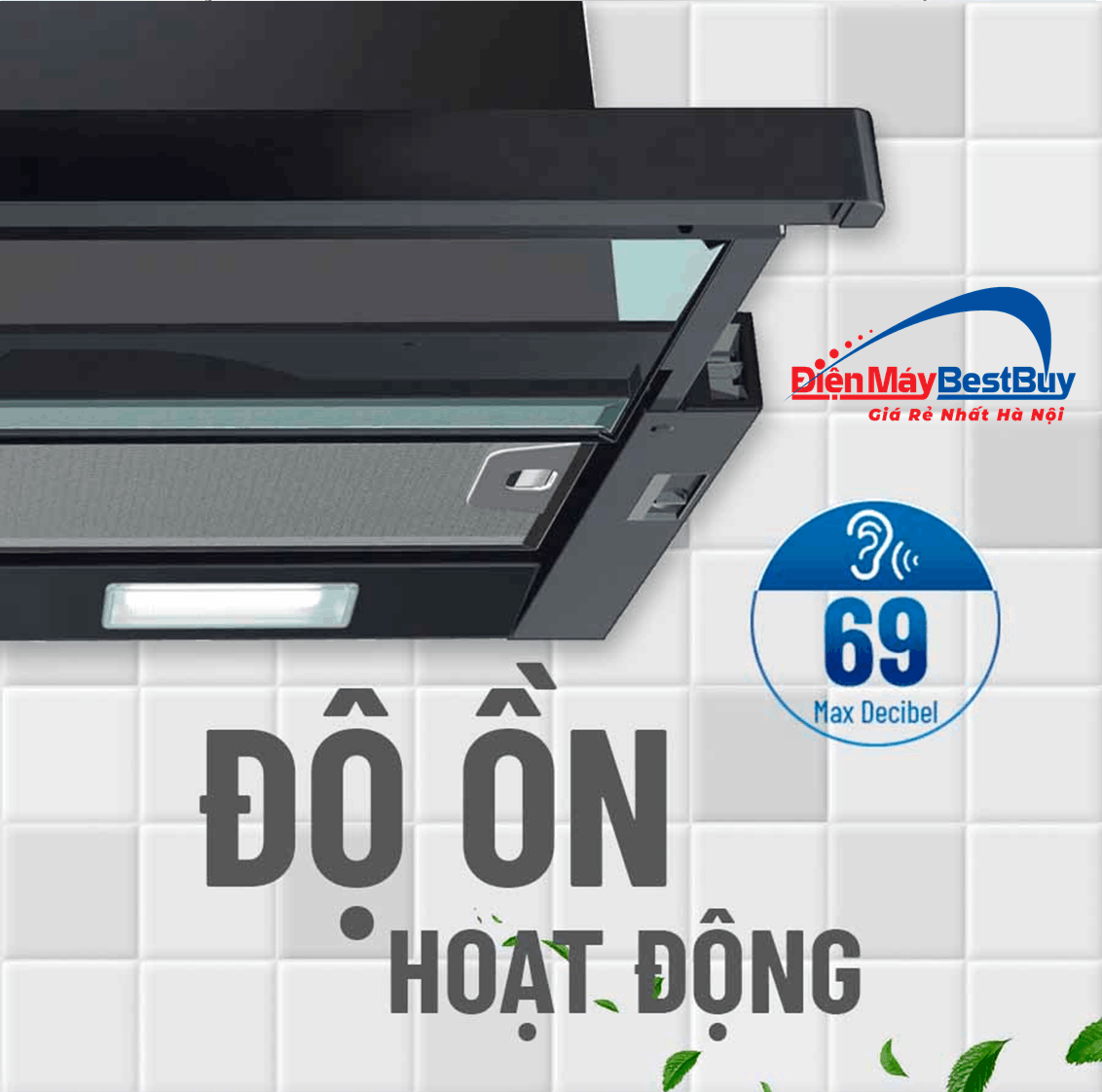 Máy Hút Mùi BOSCH DFT93CA61B Serie 2 
